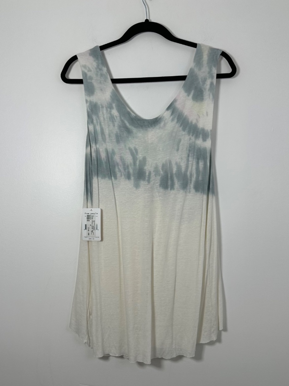 NEW Free People Size Medium We The Free Cruz Washed Tank-Top Tie-Dye NWT Summer - Picture 3 of 11